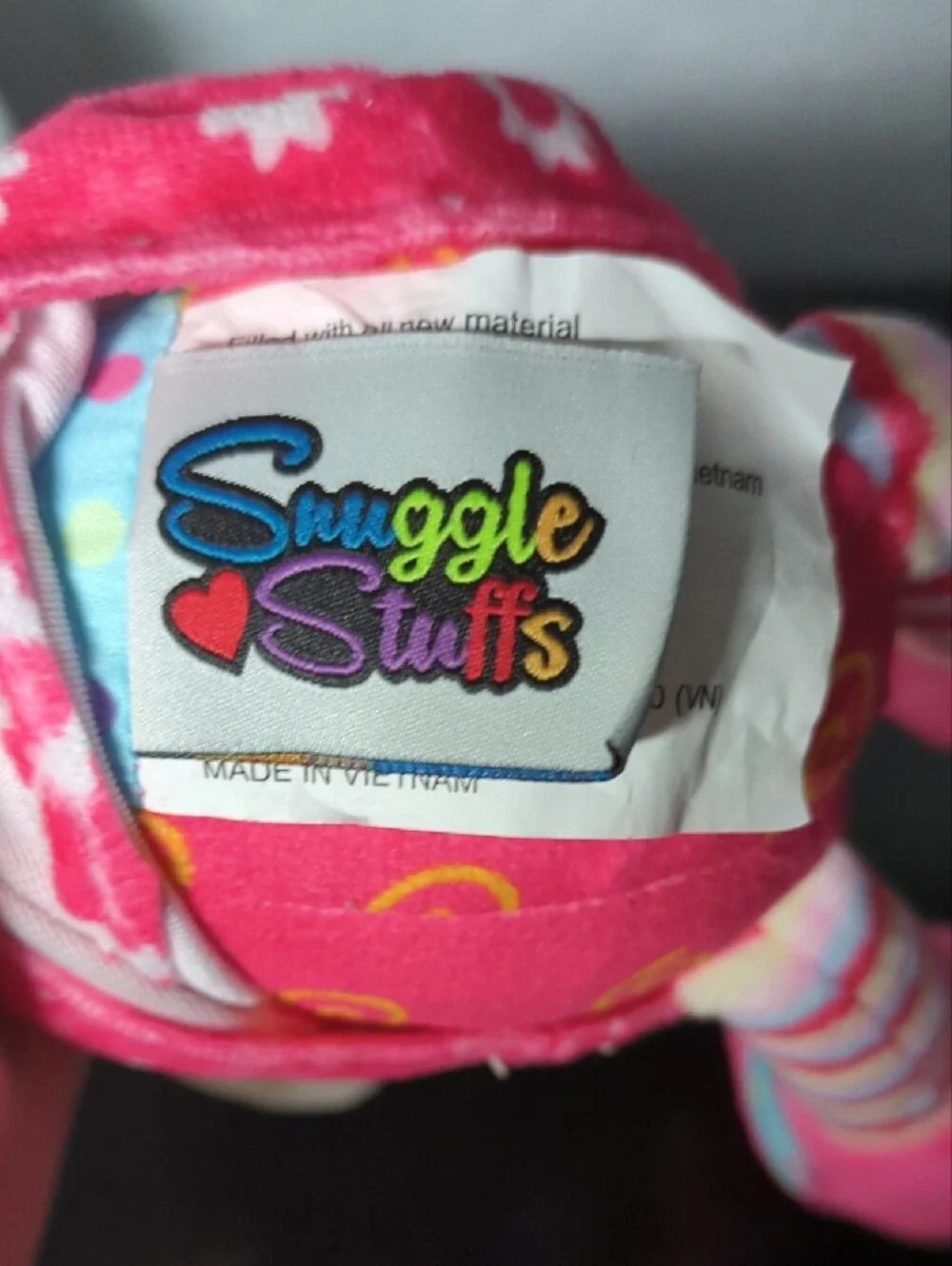 Snuggle Stuffs Sugar Snap Learn To Dress Plush Doll